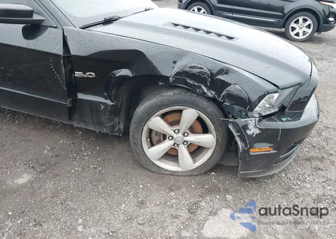 2013 Ford Mustang Gt Premium из США, поврежденный, VIN 1ZVBP8FF9D5242869